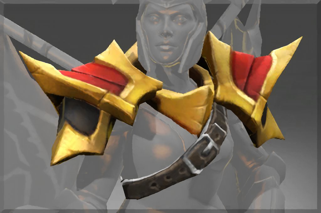 Открыть - Compendium Arms Of The Onyx Crucible Shoulders для Legion Commander